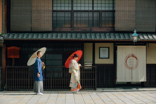 祇園の街並みと共に・・・