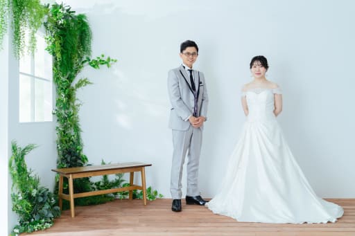 フォーマルな立ち姿