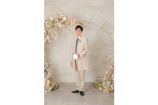 新郎様ソロショット