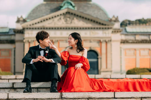 お二人の自然な空気感も