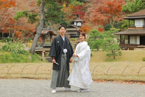 色とりどりの内苑