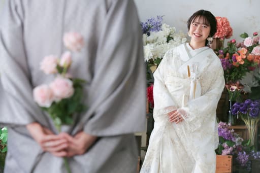 選んだお花は……