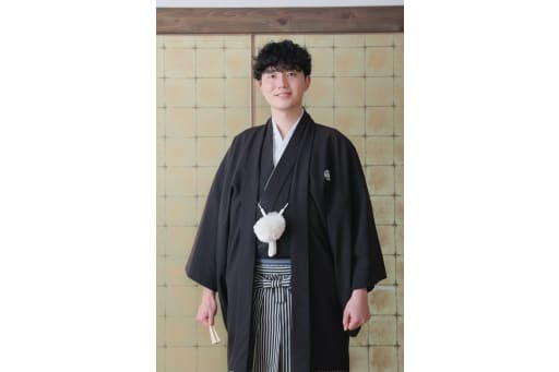 新郎様ソロショット 