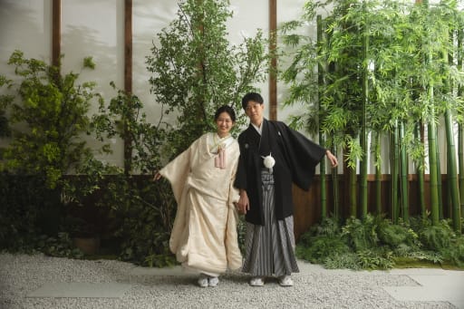 緑と一緒に