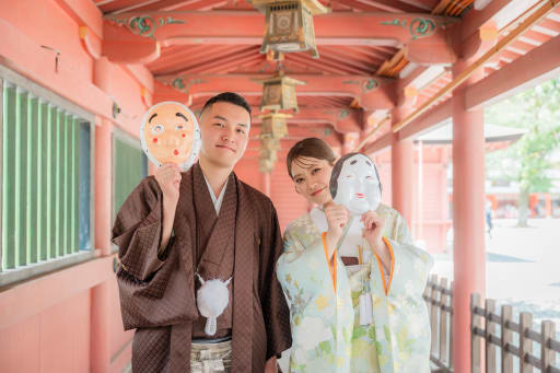 持ち込みの小物で