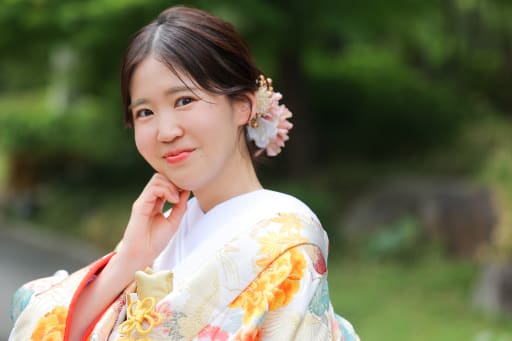  新婦様ソロショット
