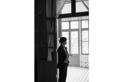 新郎様のソロカットも