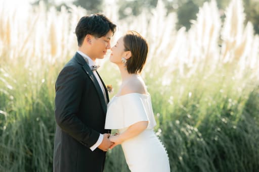 お顔を寄せ合って