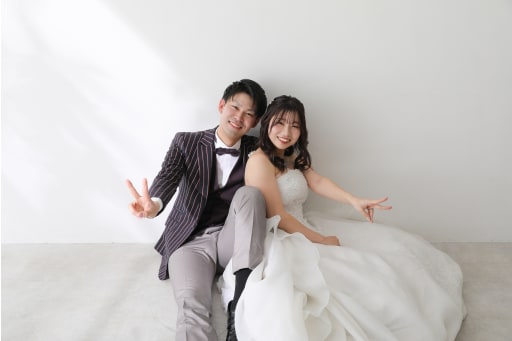 最後はピース！