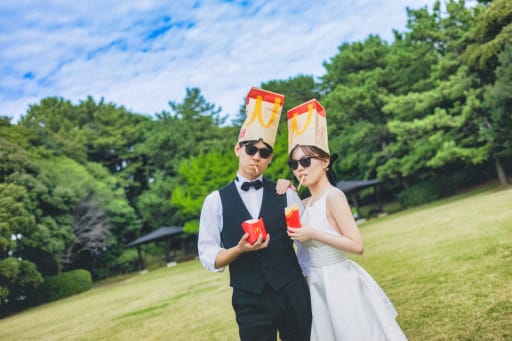 サングラスで仕上げ！笑