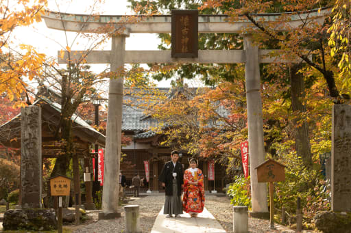 懐古園の神社とともに