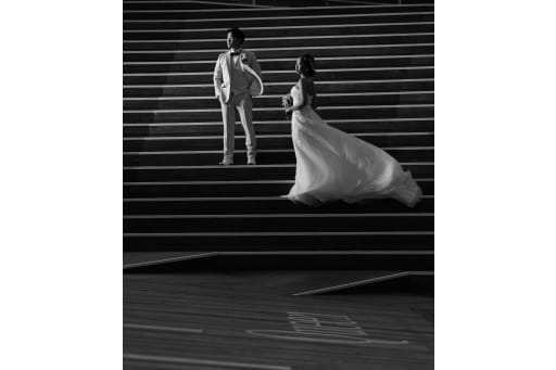 モノクロでシックな雰囲気も素敵ですよね。