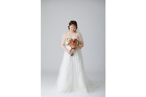 ご新婦様のソロカット。