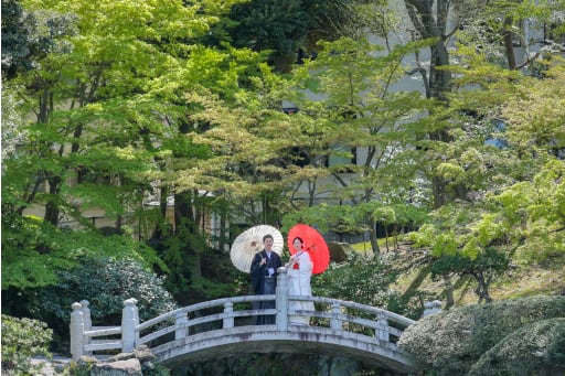 都心で自然を