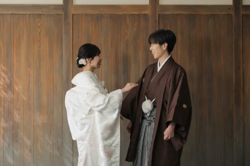 ご新郎様の笑顔！