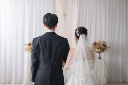 チャペル背景で