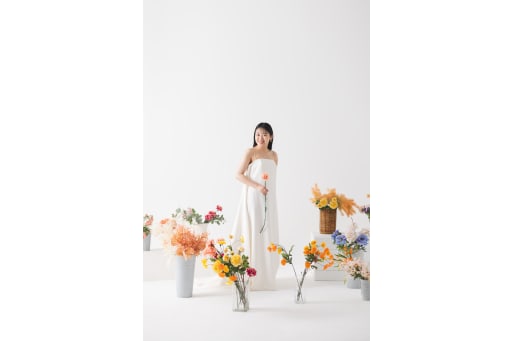 ナチュラルなドレス◎