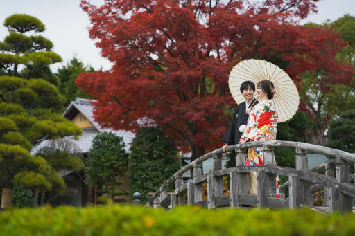 和装は花田苑にて。