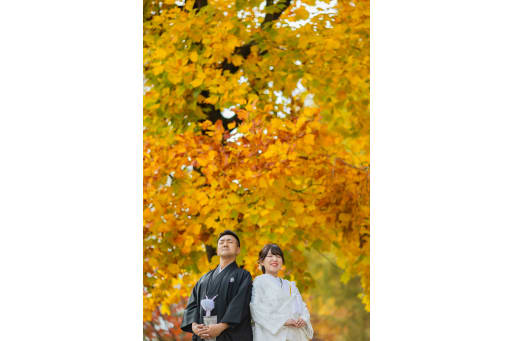 和装で迎える晴れの日