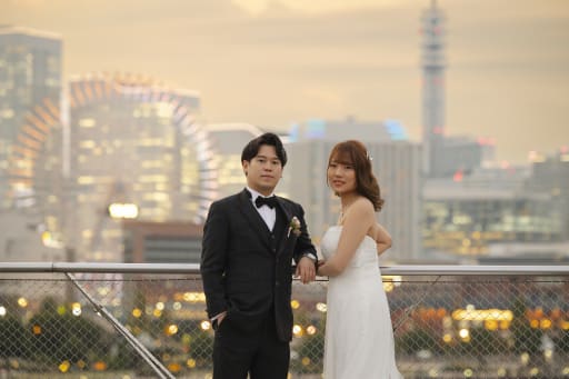 お着替えをして大桟橋でも