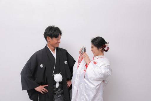 まずはご新郎様！