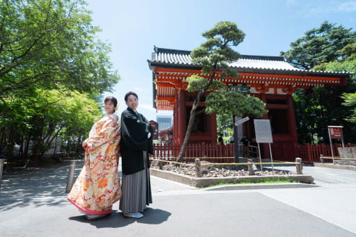  浅草の風情が伝わる素敵なカット！