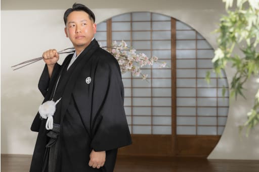 新郎さんソロショット