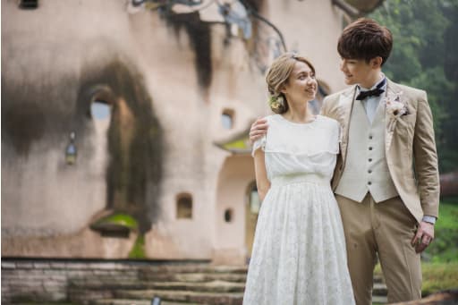 見つめ合う二人