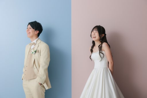 シンプルに笑顔で