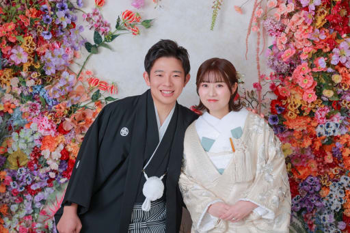 カラフルなお花