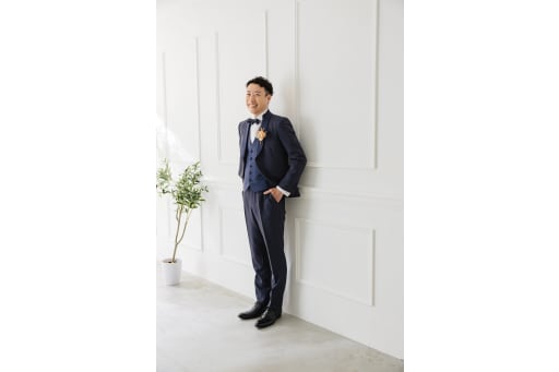 ご新郎様のソロカット