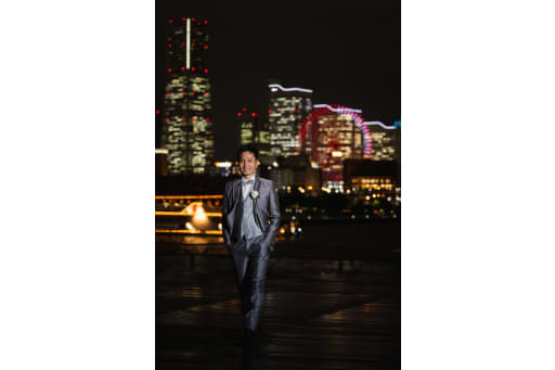 ご新郎様のソロカット