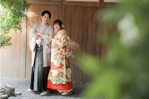 和装から撮影スタート！