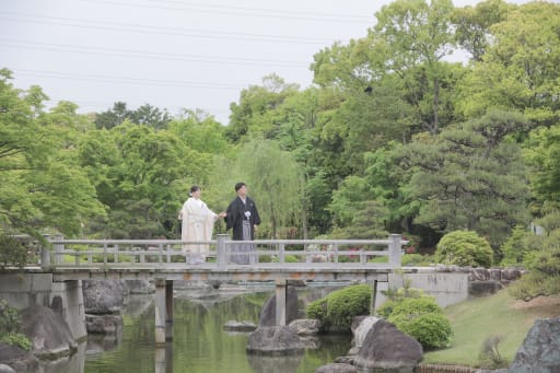 日本庭園をゆっくりと