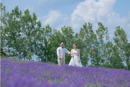 ラベンダーに包まれて