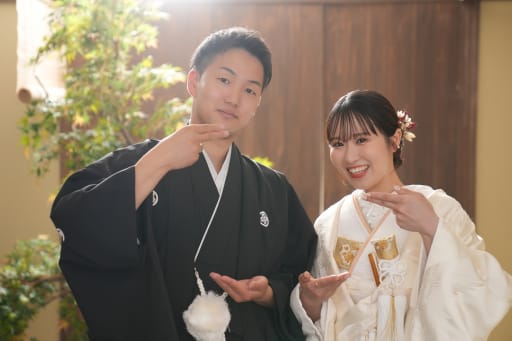 結婚式に！