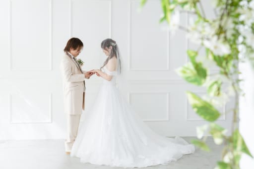 2着目はウェディングドレス！