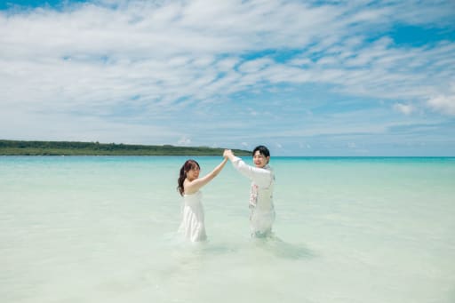 宮古ブルーにどんどん入っていきます！！