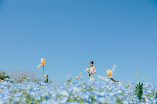 に囲まれて