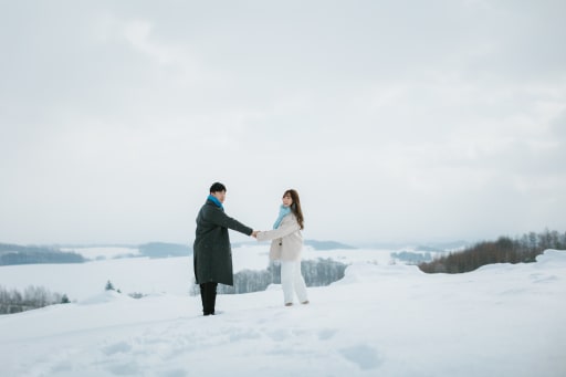 まずは私服でのカジュアルな撮影から。