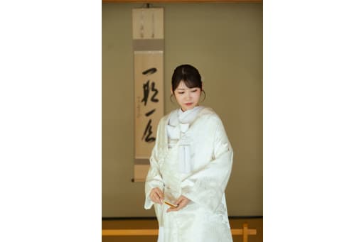 新婦様のソロショット