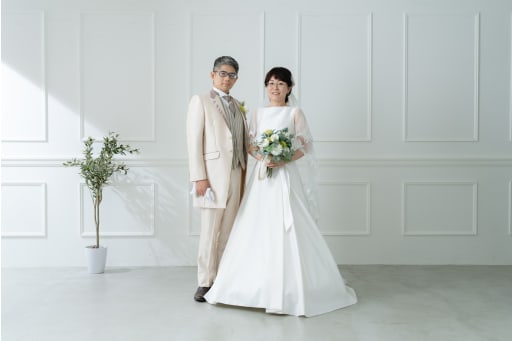 きっちりポージング