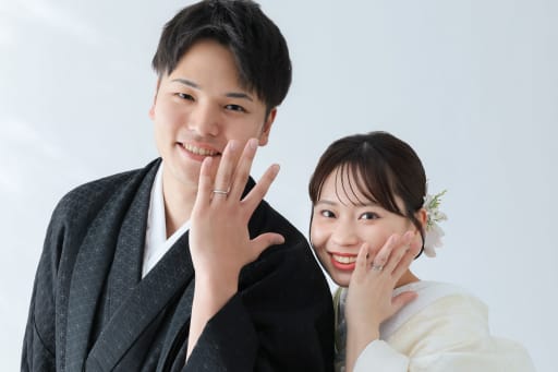 お揃いポーズで！