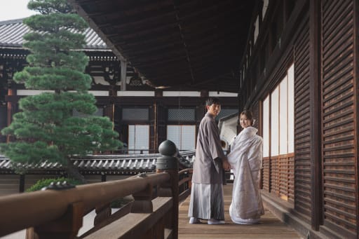 ラストカットは縁側で