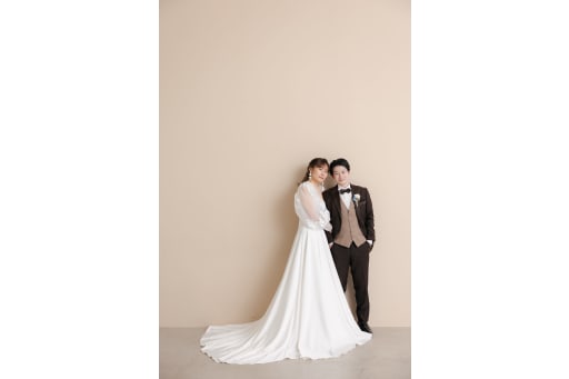 ベージュの背景！