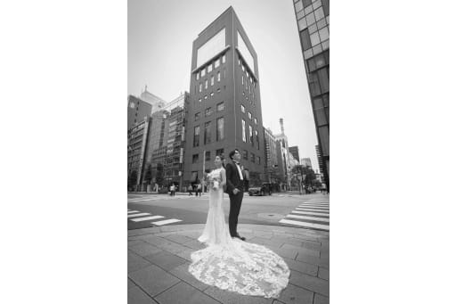 資生堂パーラー前