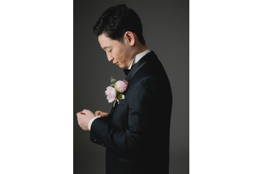 新郎様も
