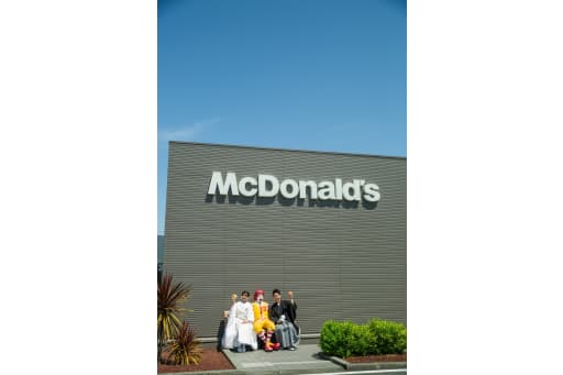 お二人を結んでくれたハンバーガーショップで
