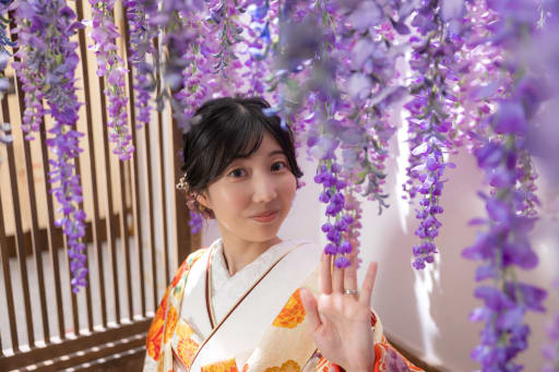 新婦さんソロショット！