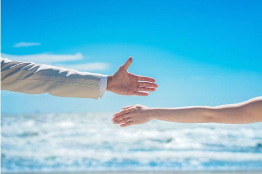 お手元ショット